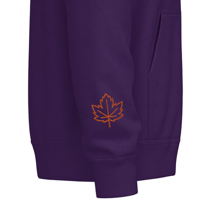 Harvest Haze | 'Cozy Season' Embroidered Zip Hoodie (multiple colors)