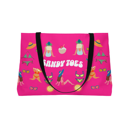 Sandy Toes | Passion Fruit Two-Sided Weekender Tote Bag