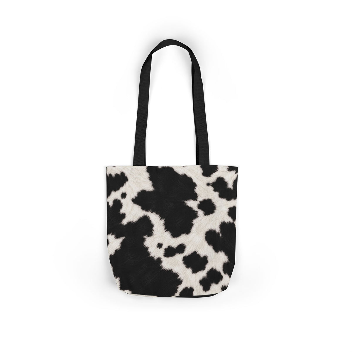 Cow | Black & White Cowhide Canvas Tote Bag (3 sizes)