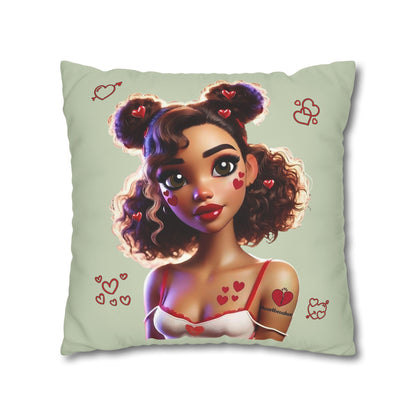 Heartbreaker 2 | Kiwi - Pillowcase, square (multiple sizes)