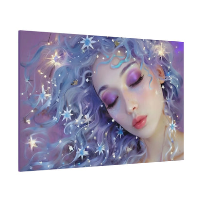Winter Fantasy2 | Celestial Maiden Serenity, Matte Canvas Print