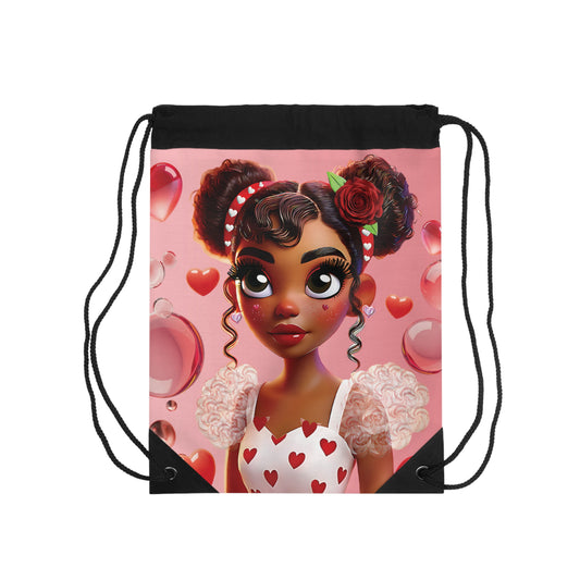 Heartbreaker Girl | Bubblegum - Drawstring Bag