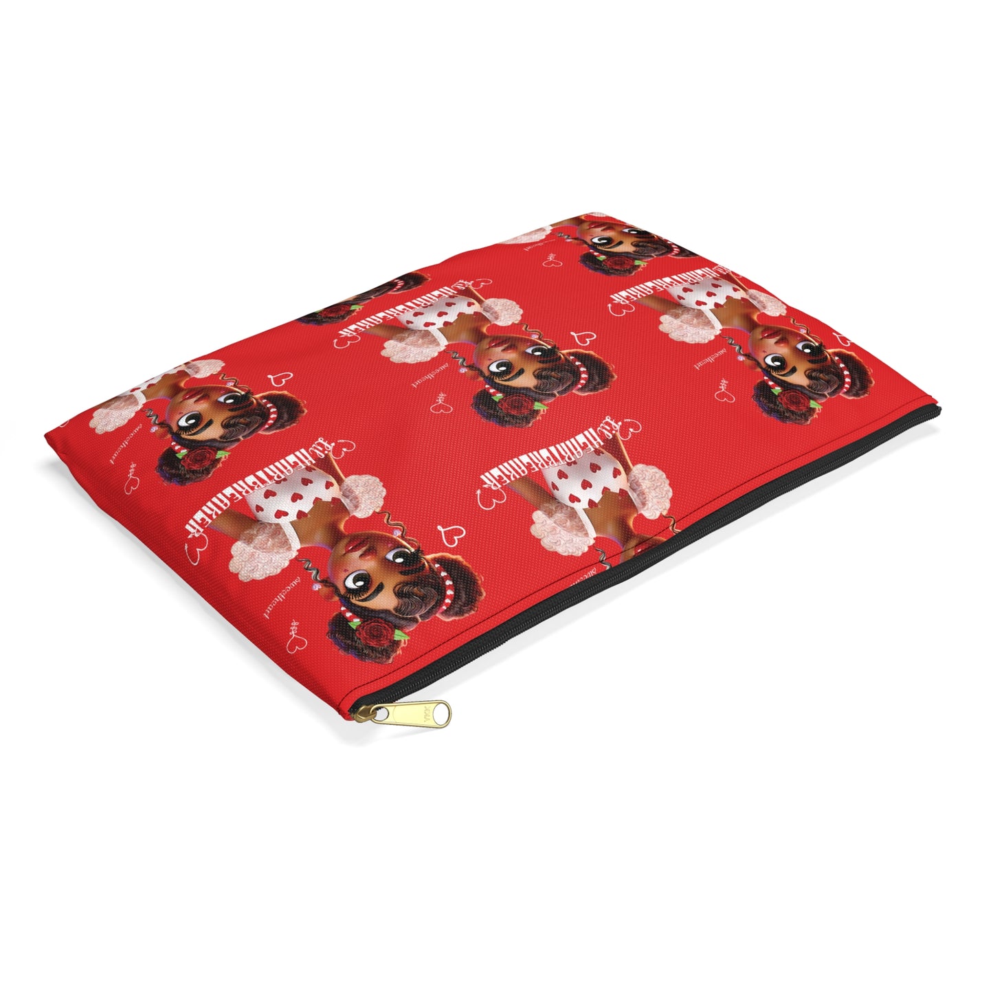 Heartbreaker Girl | Apple - Zipper Accessory Pouch (small/large)