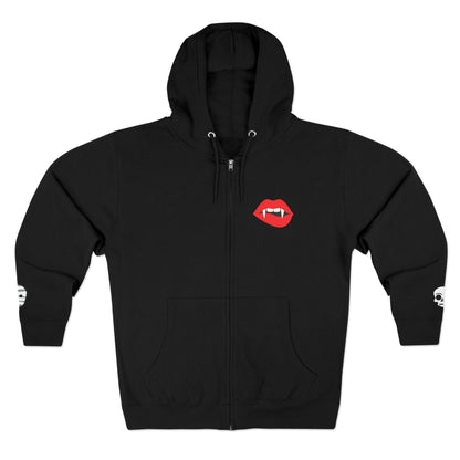 Harvest Haze | Spooky Season Gaphic Icons Zip Hoodie (front and back design)