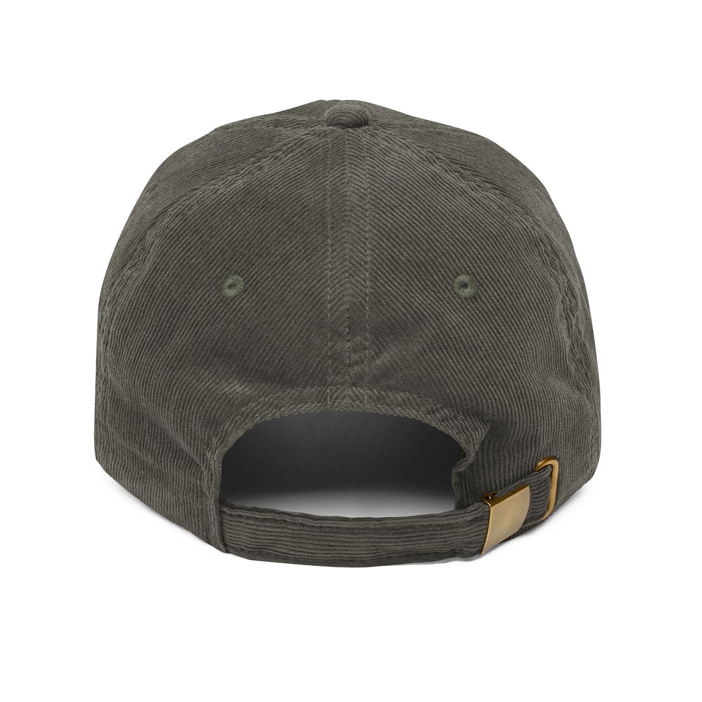 Harvest Haze | 'Fall Vibes' Embroidered Corduroy Cap - Autumn Leaf Baseball Hat
