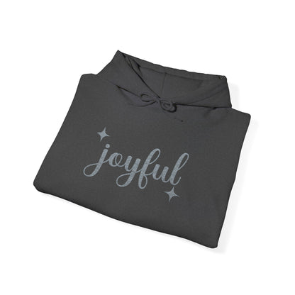 The Joyful Edit1 | Joyful Silver Embroidered Hoodie (multiple colors)
