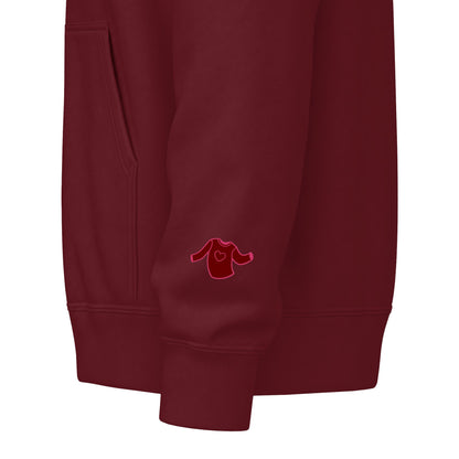 Harvest Haze 5 | 'Sweater Weather' Graphic Icon Zip Hoodie — Cozy Fall Hoodie with Autumn Icons