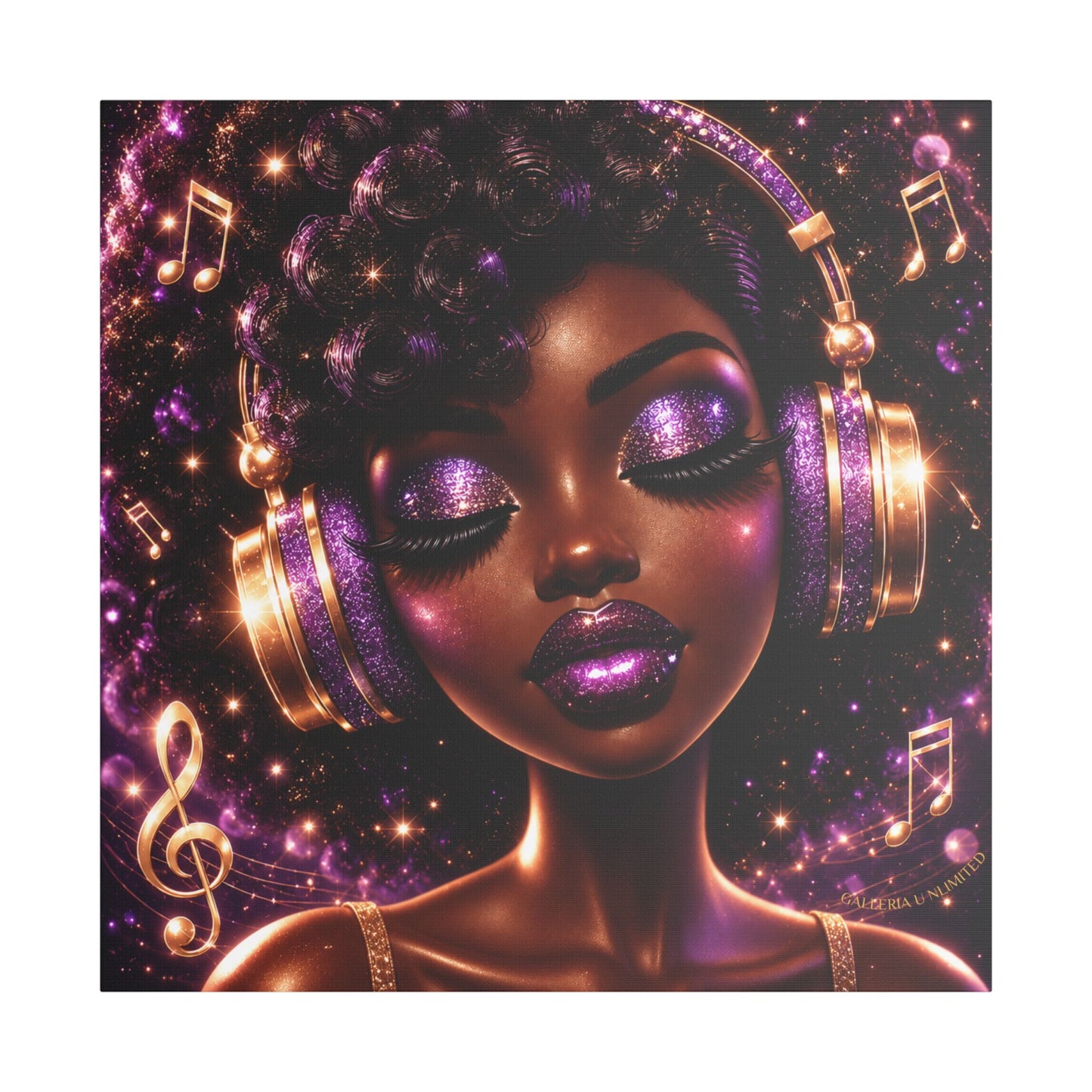 Soul in Stereo | The Melody, Satin Stretched Canvas
