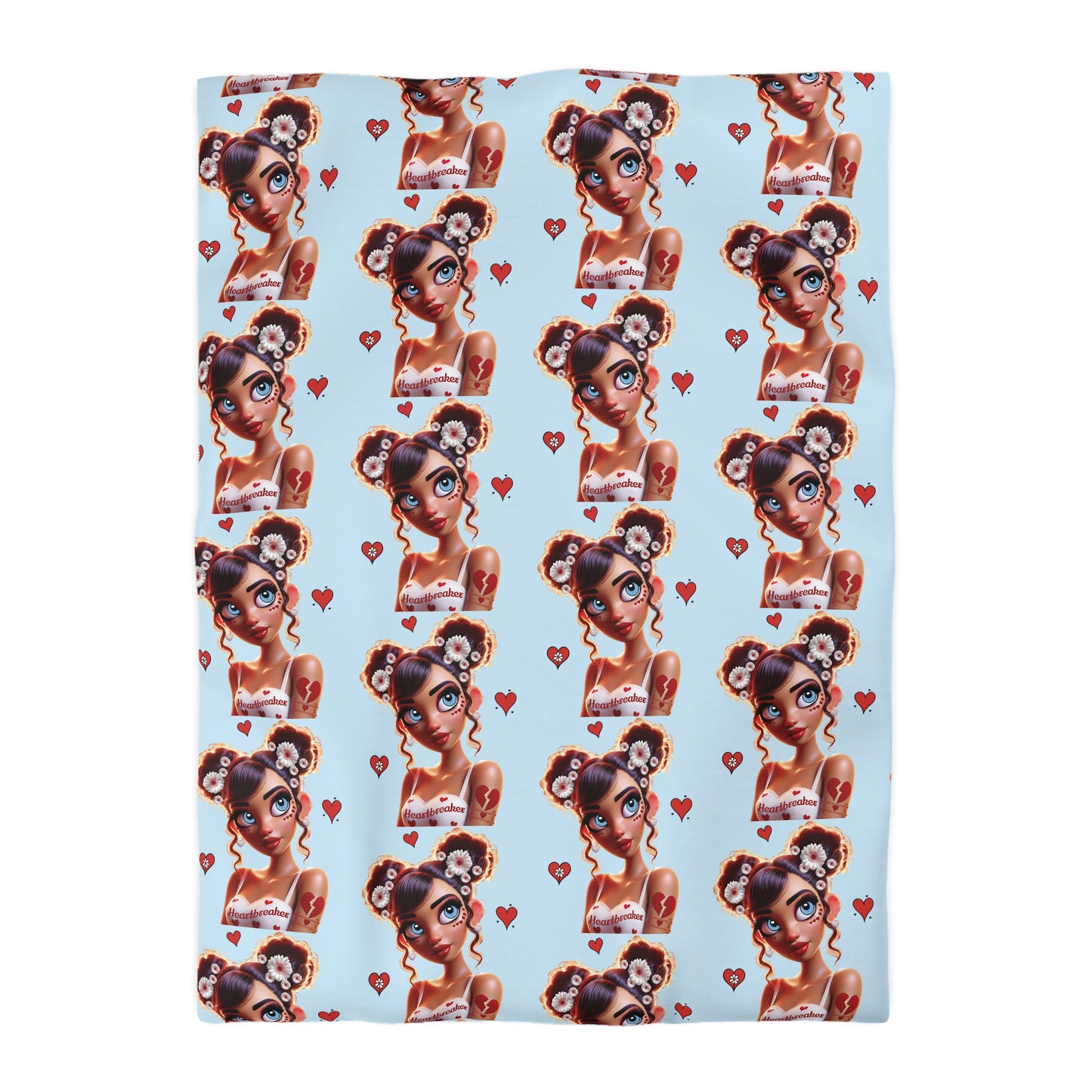 Heartbreaker 1 | Blueberry - Duvet, quilted (multiple sizes)