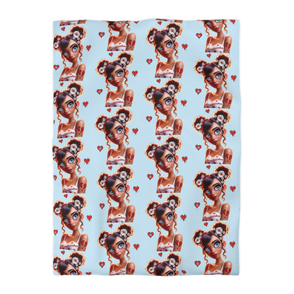 Heartbreaker 1 | Blueberry - Duvet, quilted (multiple sizes)