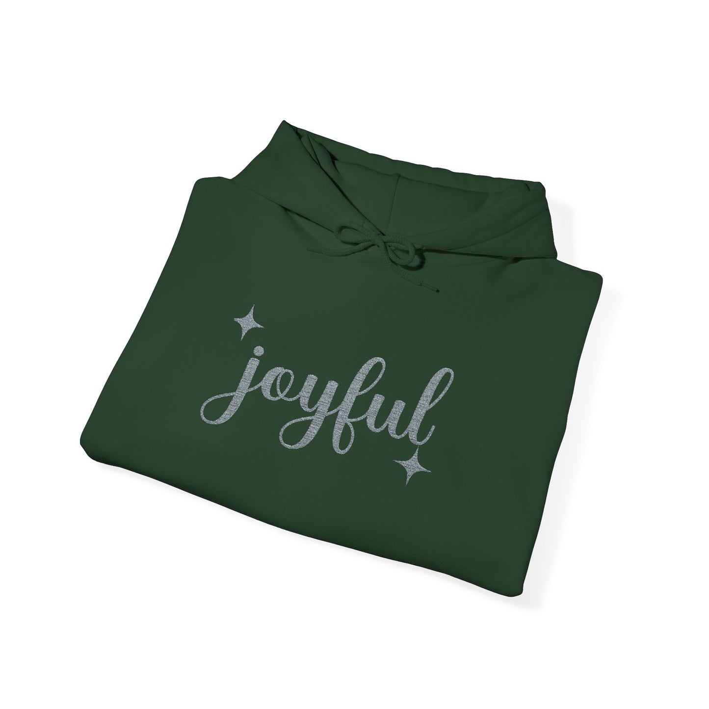 The Joyful Edit1 | Joyful Silver Embroidered Hoodie (multiple colors)