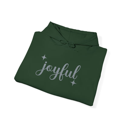 The Joyful Edit1 | Joyful Silver Embroidered Hoodie (multiple colors)