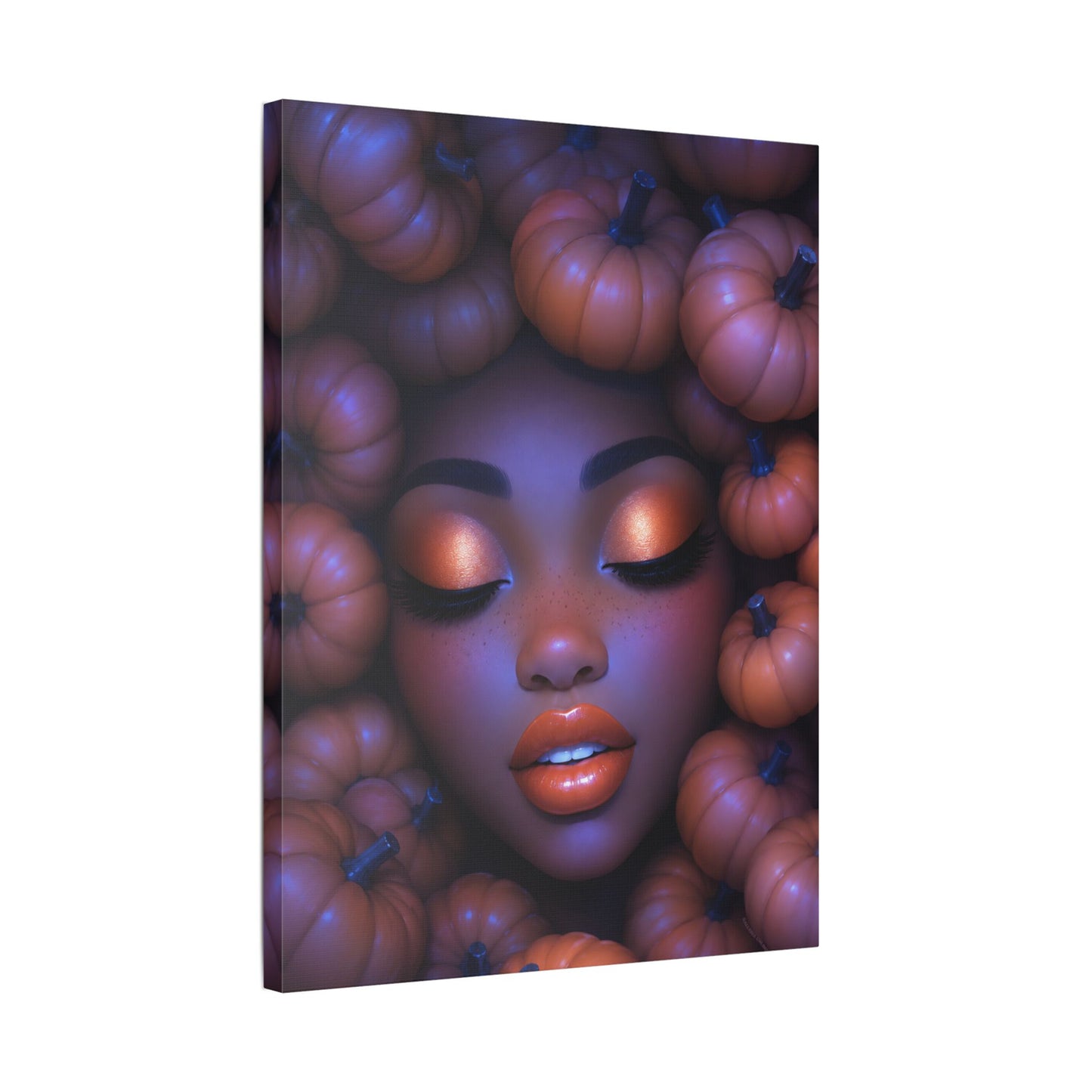 Harvest Muse 3 | Harvest Twilight, Stretched Satin Canvas Wall Art