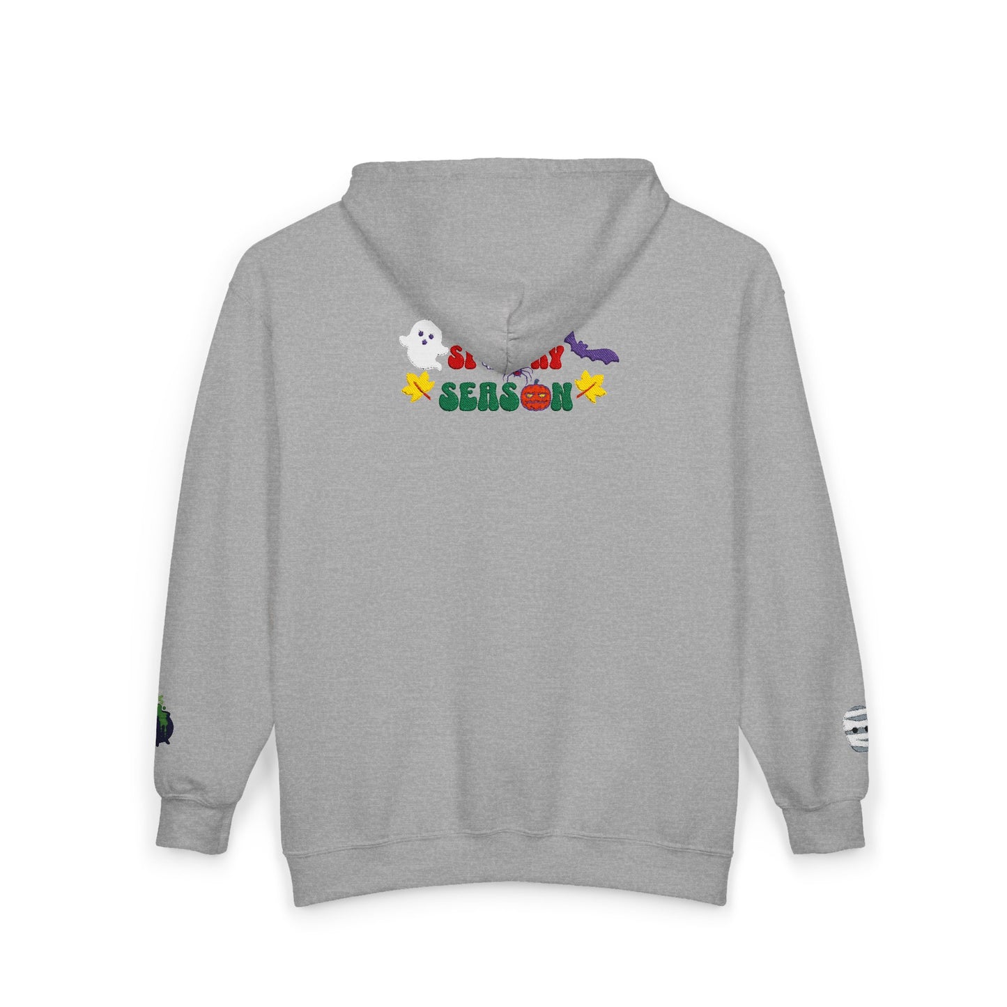 The Spooky Edit1 - Embroidered Vampire Kiss Hoodie