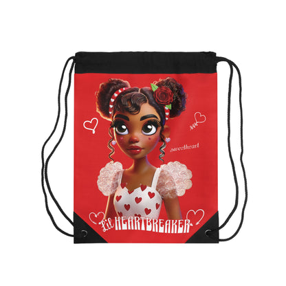 Heartbreaker Girl | Apple - Drawstring Bag