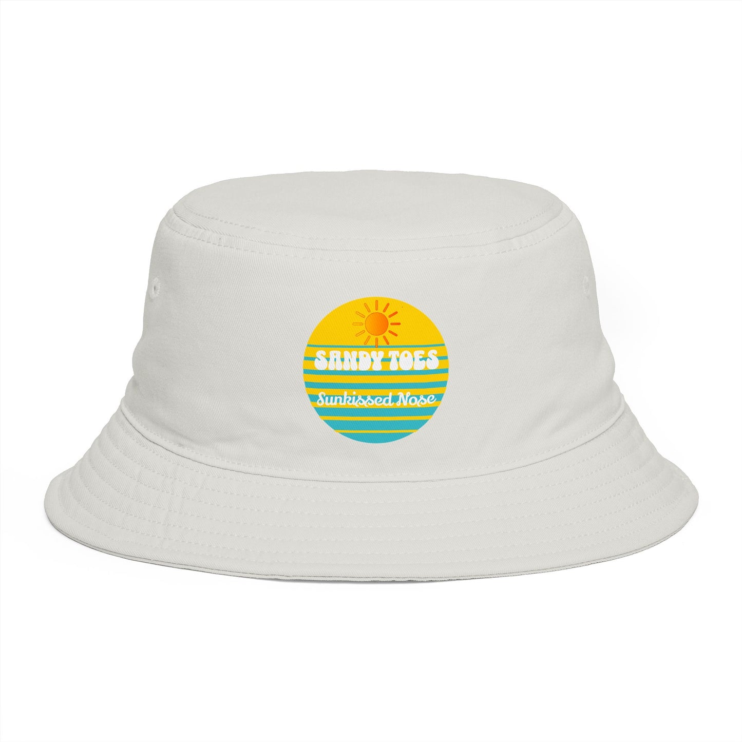 Sandy Toes | Pineapple Emblem Bucket Hat (multiple colors)