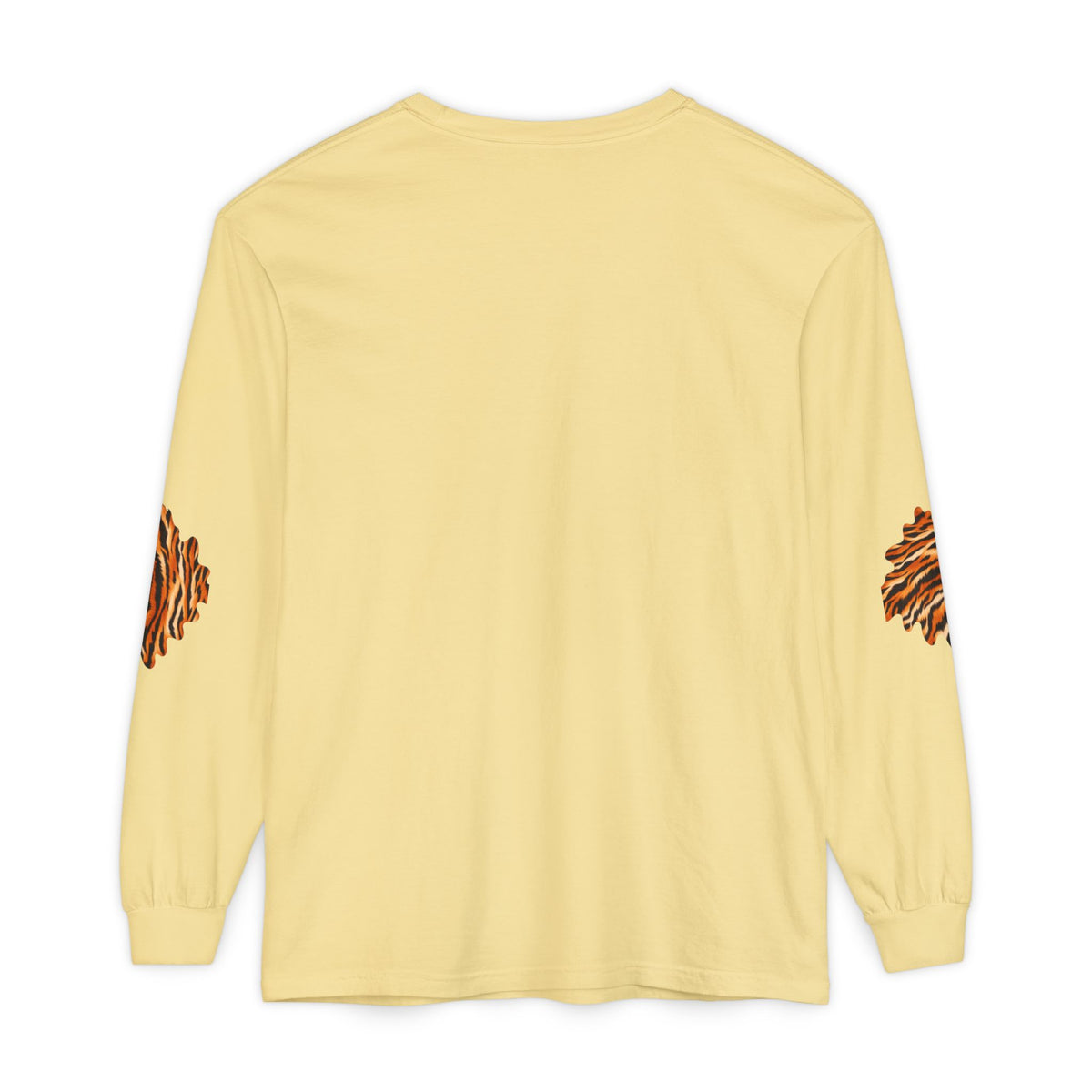 Tiger | Tiger Stripe Patch Long Sleeve T-Shirt (multiple colors)