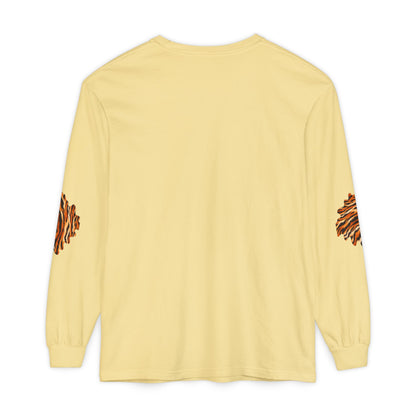 Tiger | Tiger Stripe Patch Long Sleeve T-Shirt (multiple colors)