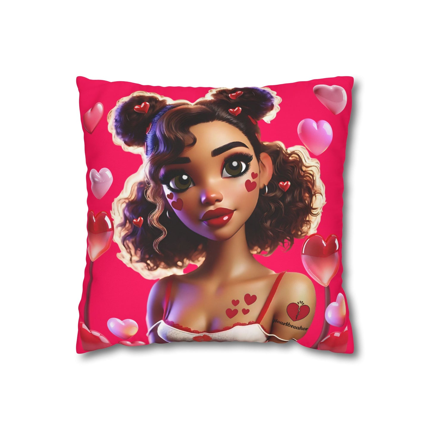 Heartbreaker 2 | Watermelon - Pillowcase, square (multiple sizes)