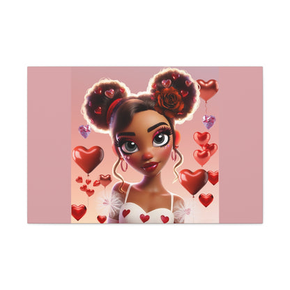 Heartbreaker 3 | Cotton Candy Matte Canvas Print