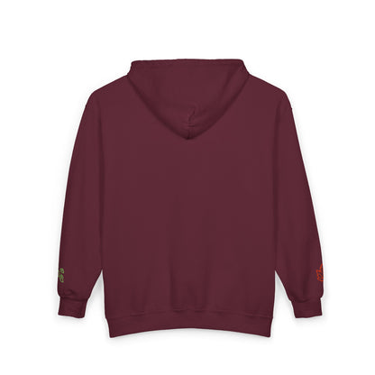 Harvest Haze | 'Cozy Season' Embroidered Zip Hoodie (multiple colors)
