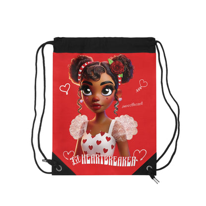 Heartbreaker Girl | Apple - Drawstring Bag