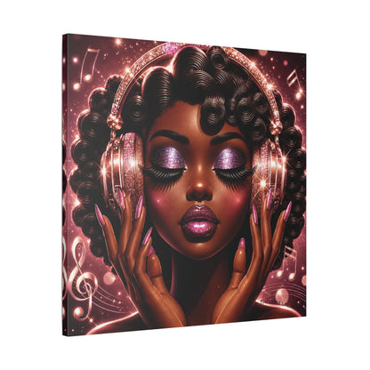 Soul in Stereo | The Sound, Satin Stretched Canvas