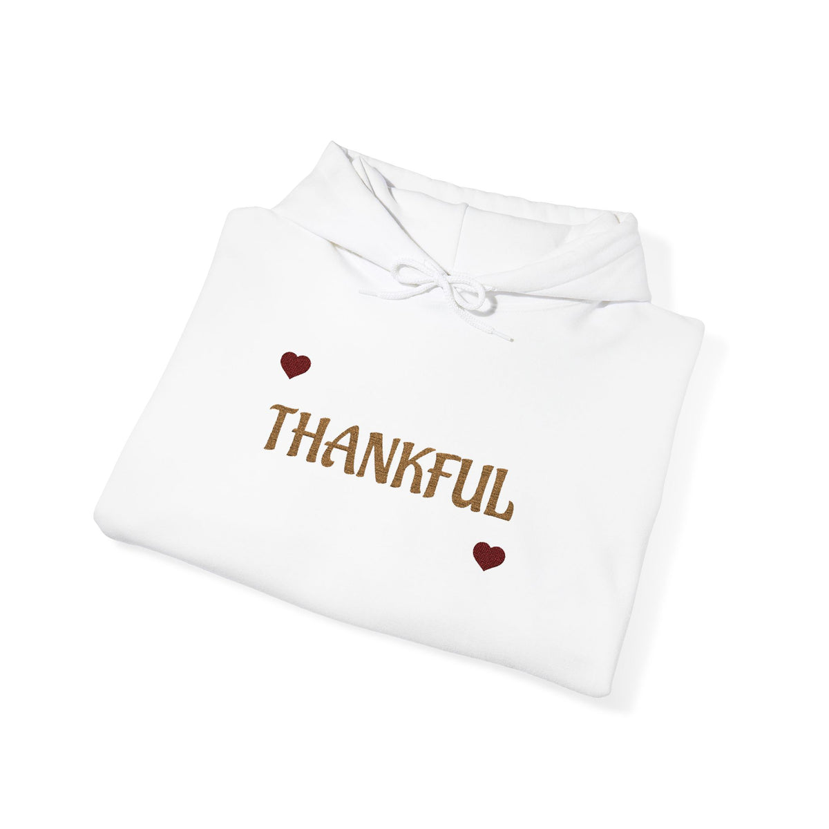 Autumn Harvest 3 | 'Thankful' Gold Embroidered Fall Hoodie (multiple colors)