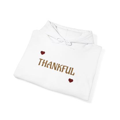 Autumn Harvest 3 | 'Thankful' Gold Embroidered Fall Hoodie (multiple colors)