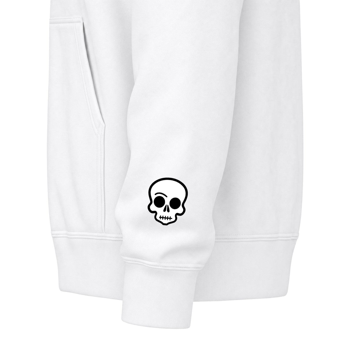 Harvest Haze | Spooky Season Gaphic Icons Zip Hoodie (front and back design)
