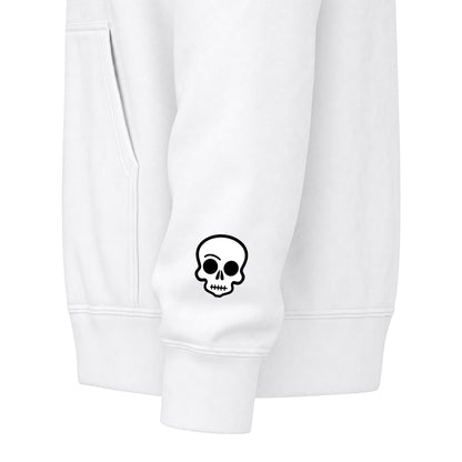 Harvest Haze | Spooky Season Gaphic Icons Zip Hoodie (front and back design)