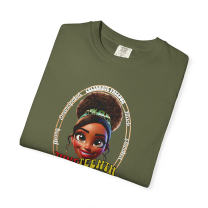 The 92% Club | Juneteenth Celebration Tee, front and back design (multiple colors)