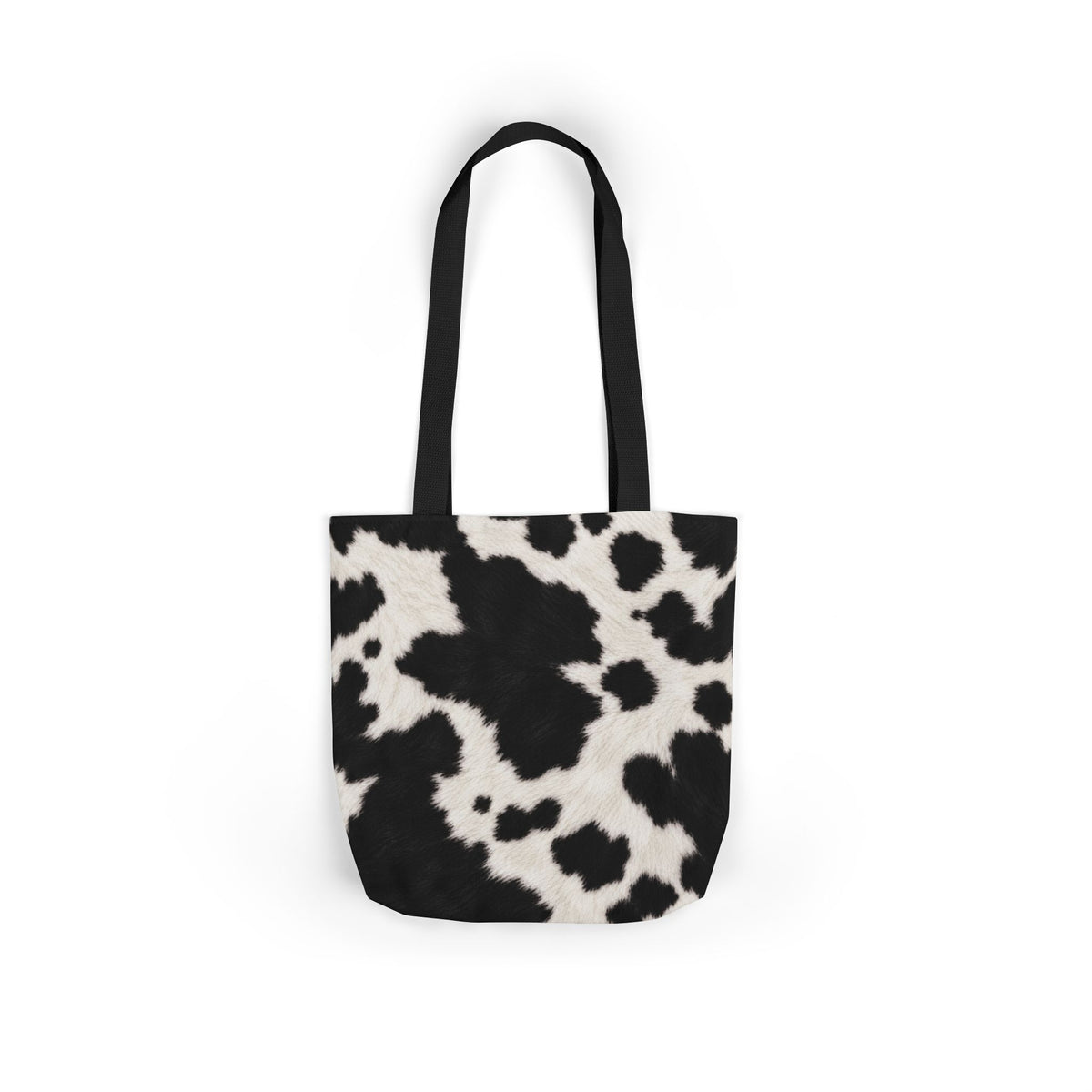 Cow | Black & White Cowhide Canvas Tote Bag (3 sizes)