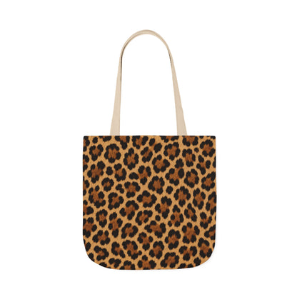 Leopard | Leopard Pattern Canvas Tote Bag (3 sizes)