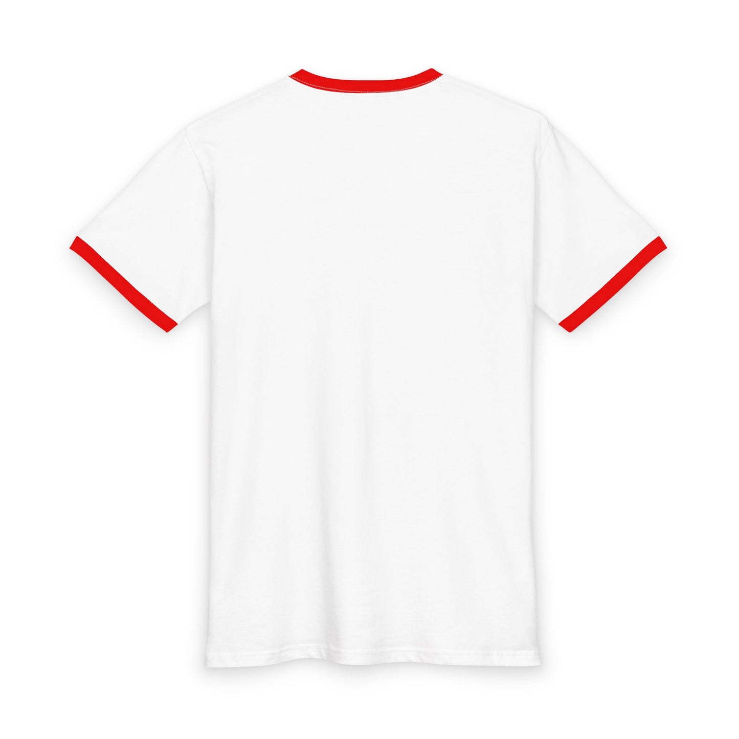 Pearls & Curls 1 | Oversized Ringer Tee (black or red trim)