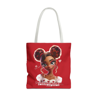 Heartbreaker 3 | Cherry - Tote Bag, two-tone (multiple sizes/handle colors)