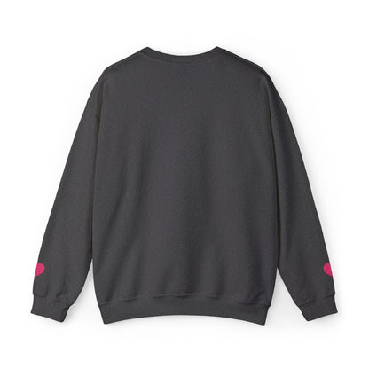 Heartbreaker 0 | Pink Embroidered Heartbreaker Crewneck Sweatshirt