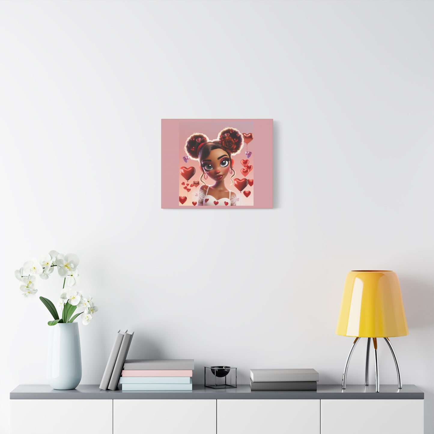 Heartbreaker 3 | Cotton Candy Matte Canvas Print