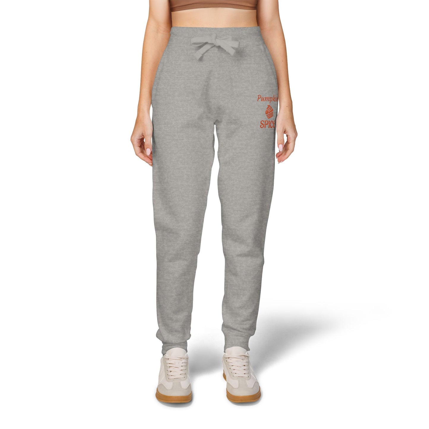 Harvest Haze | "Pumpkin Spice" Embroidered Sweatpants