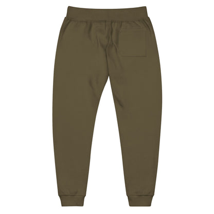 Harvest Haze | Hot Chocolate Gold Embroidered Sweatpants