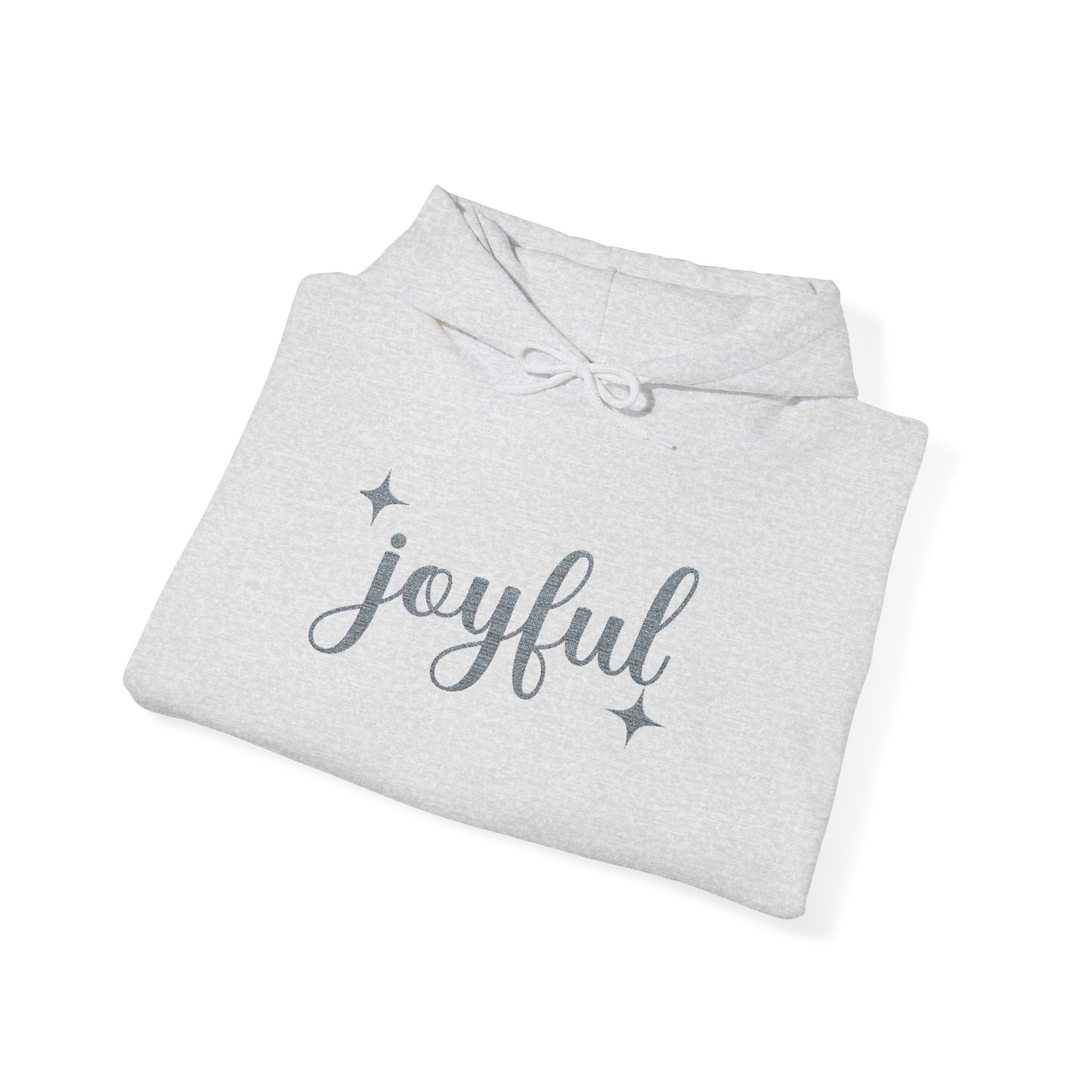 The Joyful Edit1 | Joyful Silver Embroidered Hoodie (multiple colors)