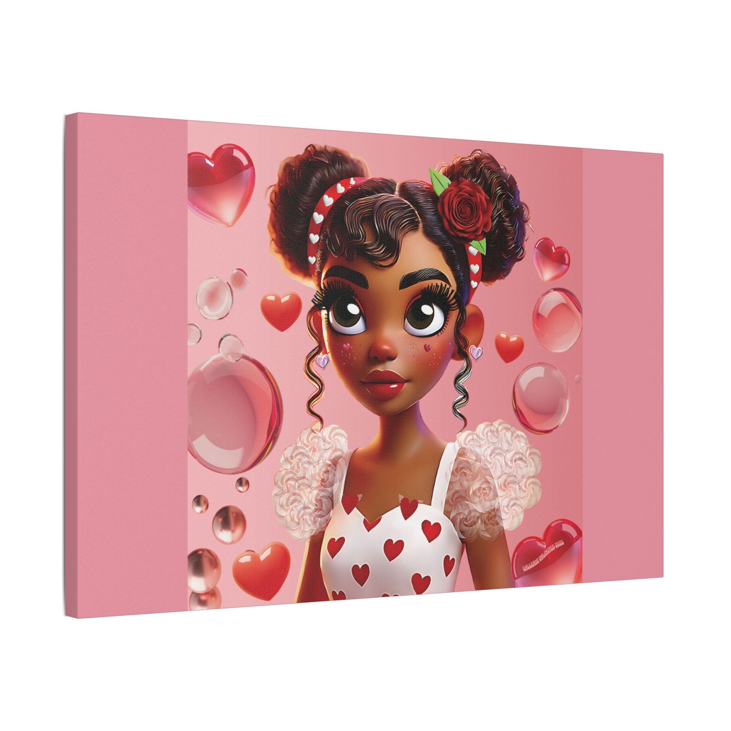 Heartbreaker Girl | Bubblegum - Canvas Print, satin (multiples sizes)