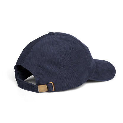 The Spooky Edit3 - Jack O Lantern Embroidered Corduroy Cap (multiple colors)