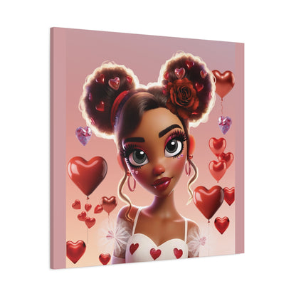 Heartbreaker 3 | Cotton Candy, Matte Canvas Print