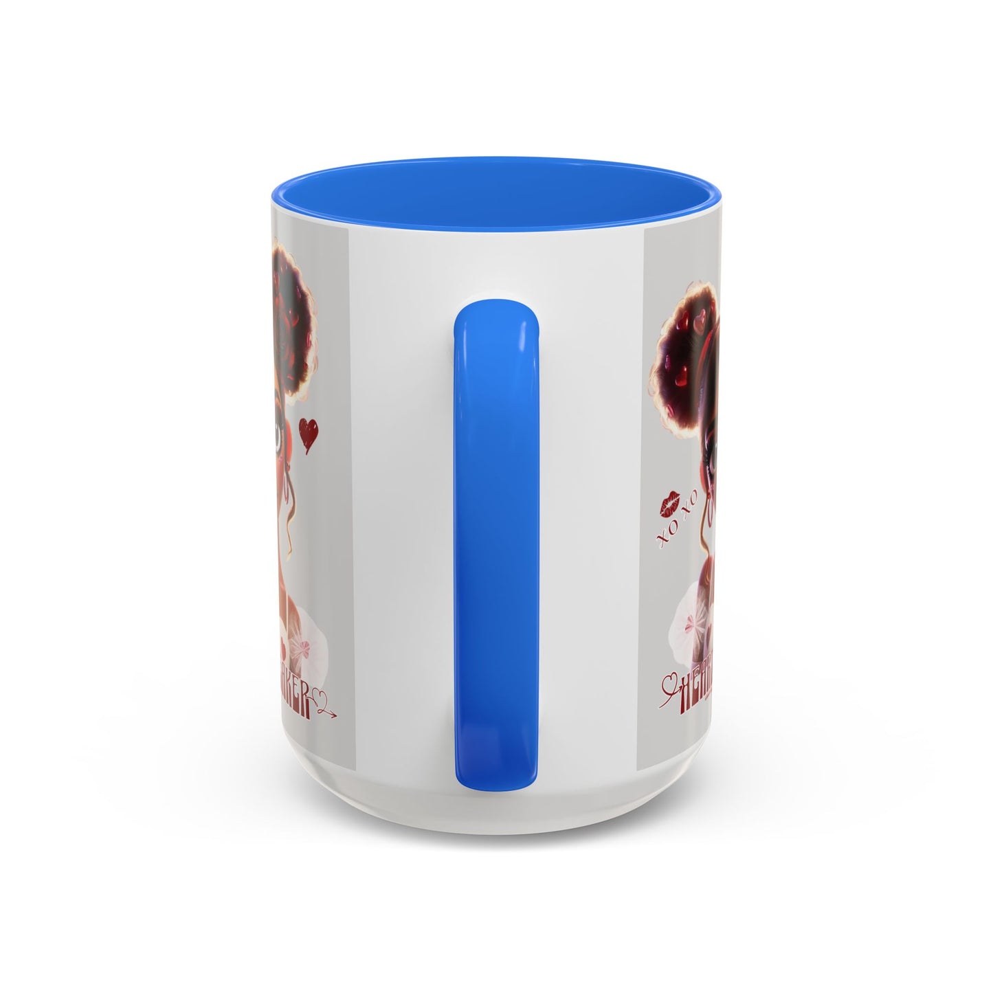 Heartbreaker 3| Ice - Coffee Mug, two-tone, 15 oz (multiple handle colors)