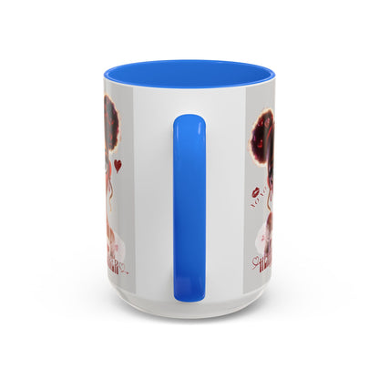 Heartbreaker 3| Ice - Coffee Mug, two-tone, 15 oz (multiple handle colors)