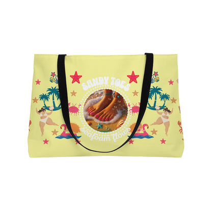 Sandy Toes | Weekender Tote Bag - Pineapple2 (two sides)