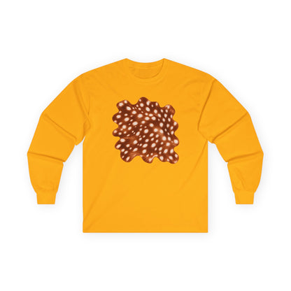 Deer | Fawn Spotted Abstract Long Sleeve Tee, multiple colors