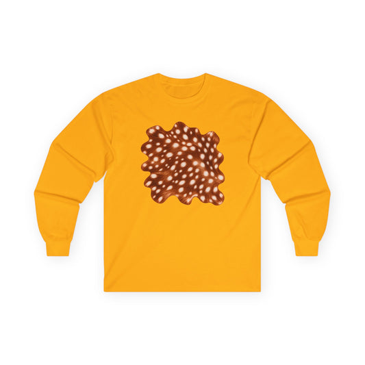 Deer | Fawn Spotted Abstract Long Sleeve Tee, multiple colors