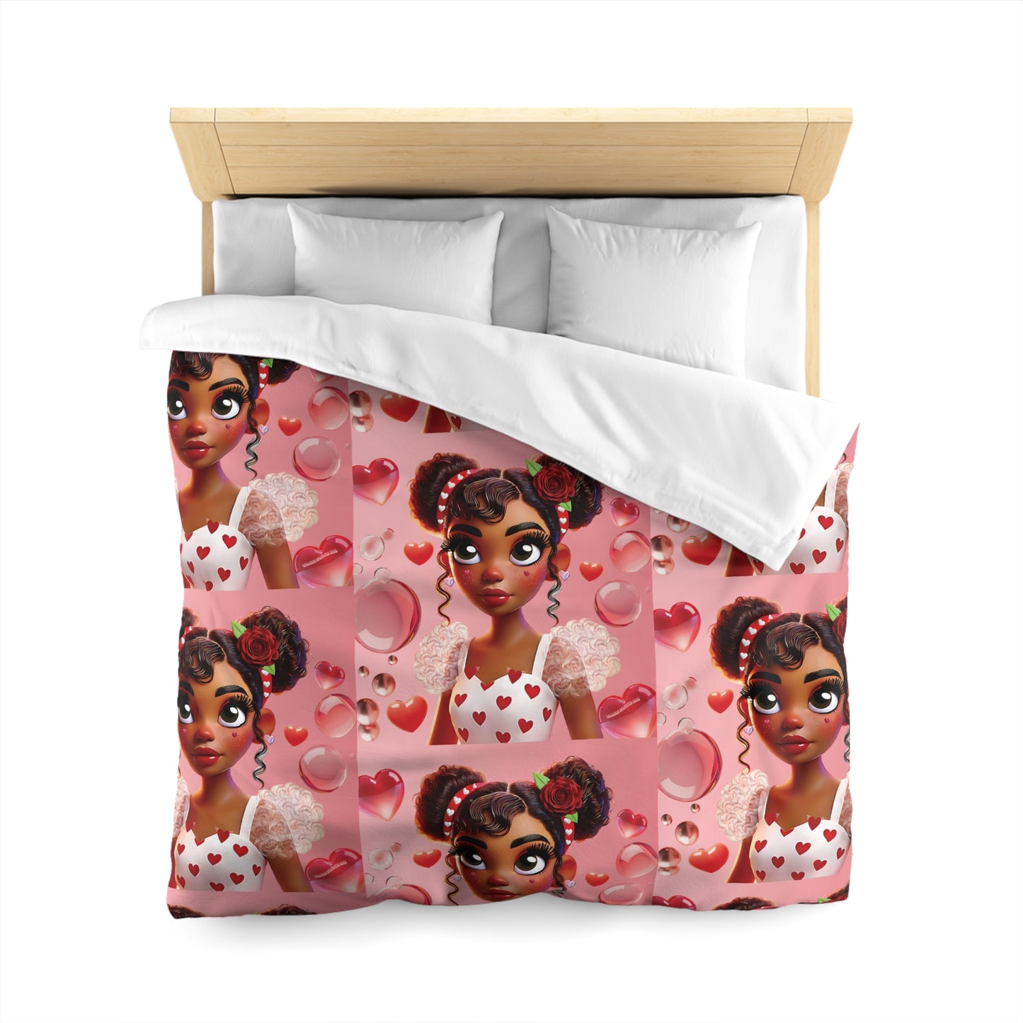 Heartbreaker Girl | Bubblegum - Duvet Cover (multiple sizes)